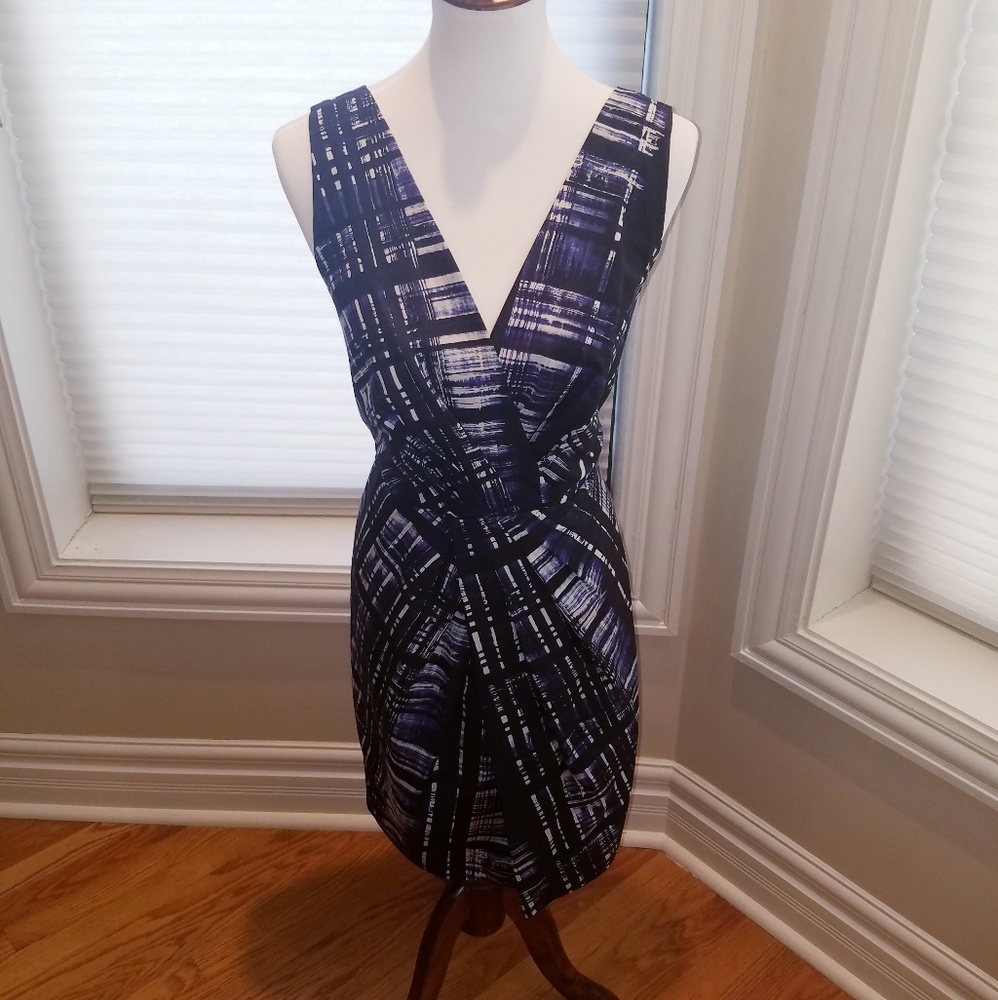 Banana Republic Abstract Pattern Dress